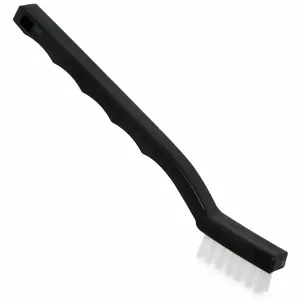 CARLISLE FOODSERVICE PRODUCTS 4067400 Utility Brush, 7 1/4 Inch Length, Nylon Bristles, Polypropylene Handle, Black | CJ3RXB 61LW37