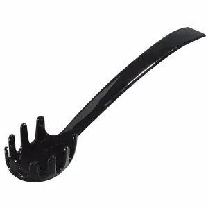 CARLISLE FOODSERVICE PRODUCTS 435503 Pasta Fork, 9 1/2 Inch Length, 2 Inch Width, Polycarbonate, Black, 12Pk | CJ2ZLA 14D233