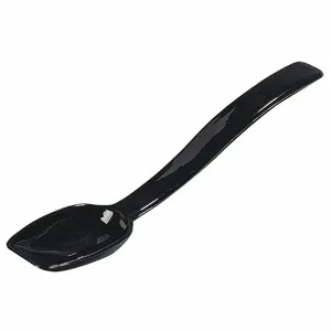 CARLISLE FOODSERVICE PRODUCTS 445003 Spoon, 8 Inch Length, 1 Inch Width, Polycarbonate, Black, Dishwasher Safe, 12Pk | CJ3MKV 14D266