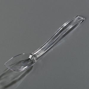 CARLISLE FOODSERVICE PRODUCTS 446007 Spoon, 8 Inch Length, 2 3/4 Inch Width, Polycarbonate, Clear, Dishwasher Safe, 12Pk | CJ3MKW 14D263