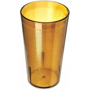 CARLISLE FOODSERVICE PRODUCTS 521213 Tumbler, 13 2/5 fl oz Capacity, 5.18 Inch Height, 3 Inch Depth, Amber, SAN Plastic | CD3FWY 61LW14