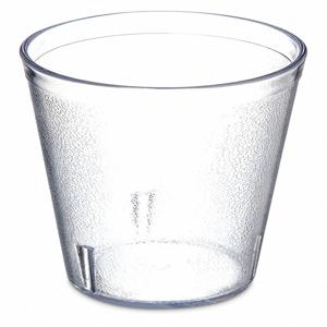 CARLISLE FOODSERVICE PRODUCTS 5216-207 Tumbler, Clear, 16 Fl.Oz. Capacity, 5.45 Inch Overall Height, 3.28 Inch Dia., San Plastic | CH6KEG 61LW21