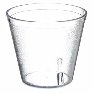 CARLISLE FOODSERVICE PRODUCTS 522007 Tumbler, Clear, 22 3/10 Fl.Oz. Capacity, 6.5 Inch Overall Height, 3.43 Inch Dia., San Plastic | CH6KEH 61LW12