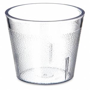 CARLISLE FOODSERVICE PRODUCTS 550107 Tumbler, Clear, 5 1/5 Fl.Oz. Capacity, 3.56 Inch Overall Height, 2.09 Inch Dia., San Plastic | CH6KGK 61LW05