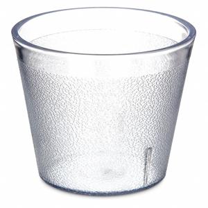 CARLISLE FOODSERVICE PRODUCTS 5506-207 Tumbler, Clear, 9 1/5 Fl.Oz. Capacity, 4.37 Inch Overall Height, 2.75 Inch Dia., San Plastic | CH6KGL 61LW09