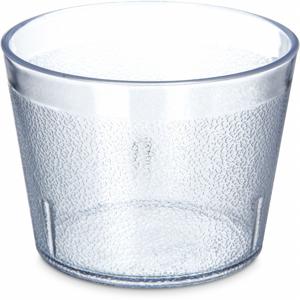 CARLISLE FOODSERVICE PRODUCTS 552907 Tumbler, Clear, 10 3/5 Fl.Oz. Capacity, 3.3 Inch Overall Height, 3.25 Inch Dia., San Plastic | CH6KGZ 61LW11