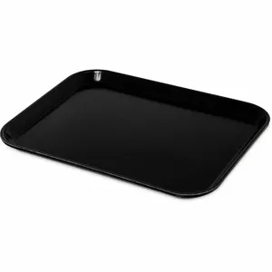 CARLISLE FOODSERVICE PRODUCTS 1410FG004 Cafeteria Tray, Black, 15 Lbs. Capacity | CH6HUU 61LV90