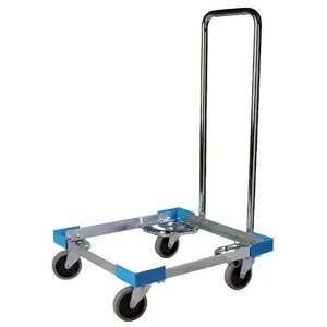 CARLISLE FOODSERVICE PRODUCTS C2222A14 Dishwashing Rack Dolly, With Handle, 20 63/100 Inch Length, 20 63/100 Inch Width | CJ2AJC 14C993