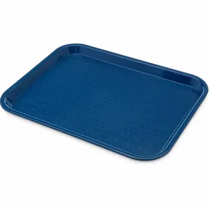 CARLISLE FOODSERVICE PRODUCTS CT101414 Cafeteria Tray, Blue, 15 Lbs. Capacity | CH6NTR 61LV81