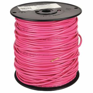 CAROL 76822.R8.13 Machine Tool Wire, 12 Awg Wire Size, Pink, 500 Ft Length, Pvc | CQ8GCV 1YRF1