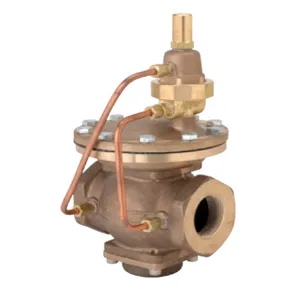 CASH VALVE KPEASBS01-E1 Pressure Regulator, 1 Inch Size, Brass Air, 15-65 PSI, Buna-N, Stainless Steel | CN3NWU