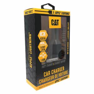CAT CAT-CLA-ACL USB-Autoladegerät, 5 VAC, 2 Ausgangsanschlüsse, Schwarz | CQ8HQN 488H42