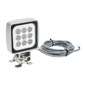 CCEALIGHTS SR0921Q0501 LED Work Light, 100 x 100 x 25mm, 12-24 VDC Operating Voltage, Daylight White, 5000K, 16W | CV7RPE