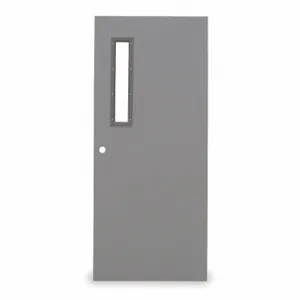 CECO CHMD-NL4068-CY-CE-16ga-WG Narrow Light Steel Door With Glass, Narrow Lite, 1, Cylindrical, 80 Inch Door Opening Ht | CQ8JNJ 5EJZ3