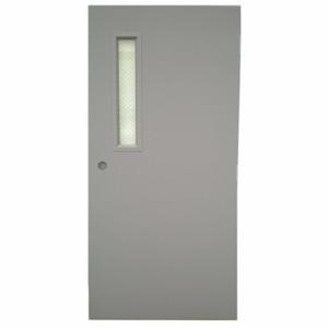 CECO CHMD X NL26 68 X CYL-CE-18ga-WG Narrow Light Steel Door With Glass, Narrow Lite, 1, Cylindrical, 80 Inch Door Opening Ht | CQ8JNG 5EJE9