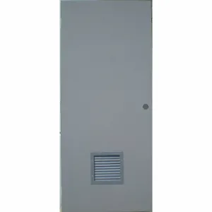 CECO CHMDL 40 70- 12 x12 Vent CYL-CE 18 ga Steel Door With Louvers, 1, Cylindrical, 84 Inch Door Opening Height | CQ8KGP 6RKZ3