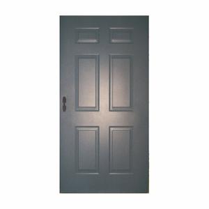 CECO CSPD-FL3068-MORT-CU Six Panel Security Door, Embossed Steel, Mortise, 80 Inch Door Opening Height | CQ8JVA 3TJH2