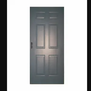 CECO CSPD-FL3068-MORT-CU Six Panel Security Door, Embossed Steel, Mortise, 80 Inch Door Opening Height | CQ8JVA 3TJH2