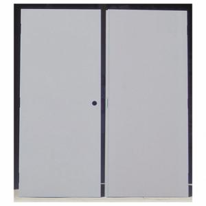 CECO OI 18CRS 6068 F LHRA C1 LC1 BU-CU Flush Double Door, Steel Double Doors, 2LC1, LHR, 80 Inch Door Opening Height | CQ8KKZ 1VMP5