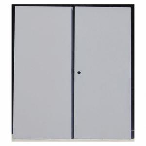 CECO OI 18CRS 6068 F RHRA C1 LC1 BU-CE Flush Double Door, Steel Double Doors, 1LC1, RHR, 80 Inch Door Opening Height | CQ8KKX 1VML8