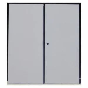 CECO OI 18CRS 6068 F RHRA C1 LC1 BU-ST Flush Double Door, Steel Double Doors, 3LC1, RHR, 80 Inch Door Opening Height | CQ8KYE 1VMN7