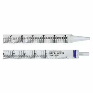 CELLTREAT 229230 Pipette, 50 mL Capacity, Plastic, A, Sterile, 90 PK | CQ8LCH 48TE08