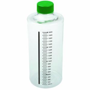 CELLTREAT 229584 Roller Bottle, Polystyrene, Polyethylene, 2 L Labware Capacity - Metric, 12 PK | CQ8LCM 48TD46