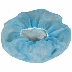 CELLUCAP B4HSBL Bouffant Cap, Polypropylene, Blue, Bag, S, 1000 Pack | CQ8LDM 40N271