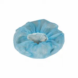 CELLUCAP BI4BBLM Bouffant Cap, Polypropylene, Blue, Bag, M, Bouffant Cap Garment, 100 Pack | CQ8LDL 34FZ78