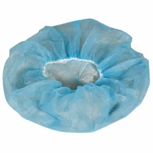 CELLUCAP BI4HSBL Bouffant Cap, Polypropylene, Blue, Bag, M, 1000 Pack | CQ8LDK 40N273