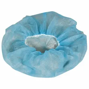 CELLUCAP BIX4HSBL Bouffant Cap, Polypropylene, Blue, Bag, L, 1000 Pack | CQ8LDH 40N276