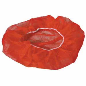 CELLUCAP BIX4HSRD Bouffant Cap, Polypropylene, Red, Bag, L, 1000 Pack | CQ8LDV 40N278