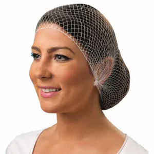 CELLUCAP HN3WTM Hairnet, Nylon, White, Box, L, Hairnet Garment, 144 PK | CQ8LJY 34FZ75