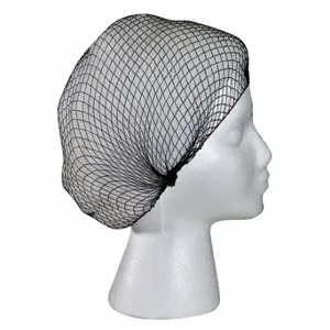 CELLUCAP HN925BKGRA Hairnet, Nylon, Black, Box, L, 144 PK | CQ8LJT 6TKE4