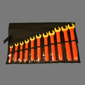 Cementex USA IOEWS-11M Open End Wrench Set, 11 Pieces | CJ4EQK