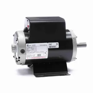 LEESON B384 Air Compressor Motor, Capacitor Start, 5 HP, 3600 RPM, 208 To 230V AC | CH9NVM 61KN19