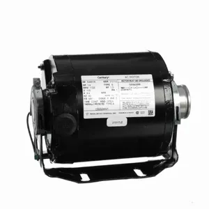 CENTURY CB2024AV1 Carbonator Pump Motor, 1/4 hp, Split Phase, 1725 Rpm, 48Y Frame, 115VAC | CH6NQM 60WD40