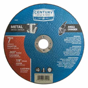 CENTURY DRILL AND TOOL 75529 Abrasive Cut-Off Wheel | CQ8LPG 42YY75