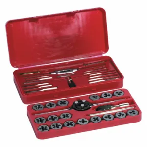 CENTURY DRILL AND TOOL 98912 Metric Tap and Die, 40 Pc Set | CQ8LRH 42ZW20