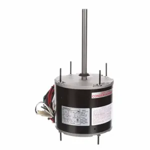 CENTURY FE6000F Direct Drive Motor, Rheem/Ruud Oem Repl, 1/3 To 1/5 Hp, 1, 075 Nameplate Rpm, 208-230VAC | CQ8LPA 45GM02