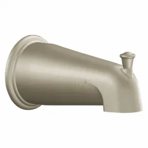 CFG 41911BN Bathtub Spout with Pull Up Diverter, Moen, 1/2 Inch Connection Size, Slip Fit Connection | CQ8LYG 492N67