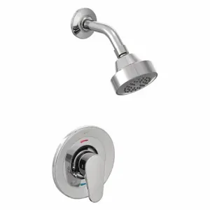 CFG 46302CGR Water-Saving Showerhead, Moen, Edgestone, 1.75 gpm Fixed Showerhead Flow Rate | CQ8LZD 492N37