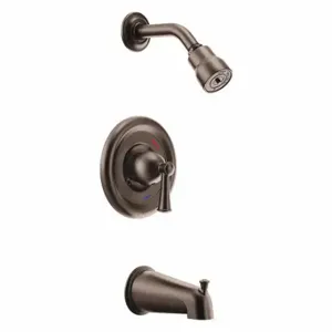 CFG T41311COWB Tub and Shower Trim Kit, Moen, Capstone, Single Function, Old World Bronze Finish | CQ8LYE 492N87