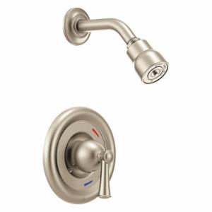 CFG T41315CBN Shower, Moen, Capstone, 2.5 Gpm Fixed Showerhead Flow Rate, Single Function | CQ8LZL 492N90