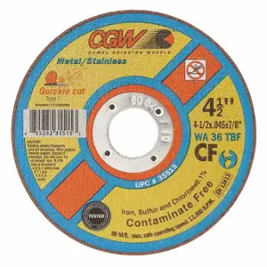 CGW ABRASIVES 35515 Abrasive Cut-Off Wheel | CQ8LZV 267J28