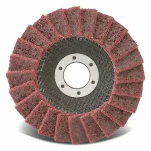 CGW ABRASIVES 70122 Flap Disc, 4.5x7/8, T29, Non-Woven Med | CQ8MBG 267V72