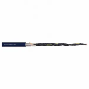 CHAINFLEX CF10-10-25 Control Cable, Cf10, Tpe Jacket, Steel Blue, 25 Conductors, 17 Awg, Shielded, 3 X Od | CQ8MTM 801HZ8