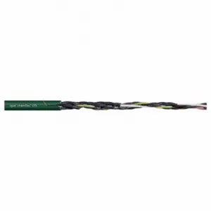 CHAINFLEX CF5-25-09 Control Cable, Cf5, PVC Jacket, Green, 9 Conductors, 14 Awg, 4 X Od, Order By The Foot | CQ8MYW 801JN7