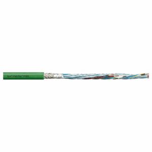 CHAINFLEX CF884-011 Measuring System Cable, CF884, PVC Jacket, Shielded, 0.37 Inch Outside Dia, 50 V Volt | CQ8MPY 801M22