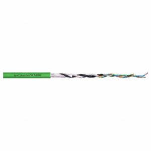 CHAINFLEX CFTHERMO-K-001 Thermocouple Cable, 12.5 x OD, 5.0 x OD, 10 x OD, Type K, 300 V, 1 Pr 24 AWG, CFTHERMO | CV4QGA 801MN3